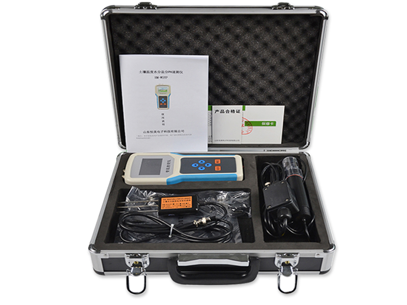 土壤溫濕度鹽分電導率測定儀功能介紹