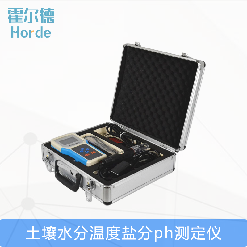 要了解土壤墑情狀況，用土壤水分溫度鹽分PH測定儀